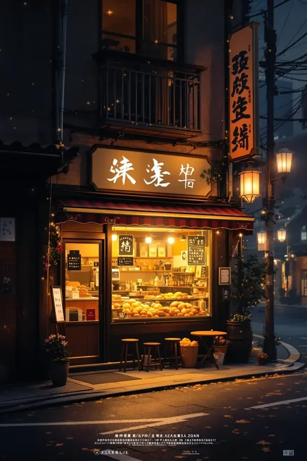 日本 午夜面包店 午夜面包店 电影海报